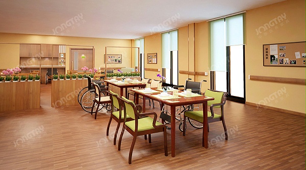广州市老年病康复医院适老化家具建设案例